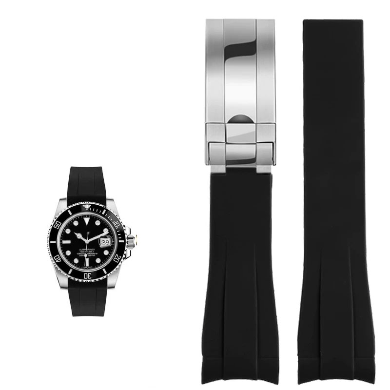 Luxury Watch Rolex - Bracelet de montre en silicone 20