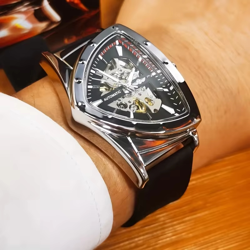 Watch Triangle Luxury - WINNER Montre mécanique de luxe pour