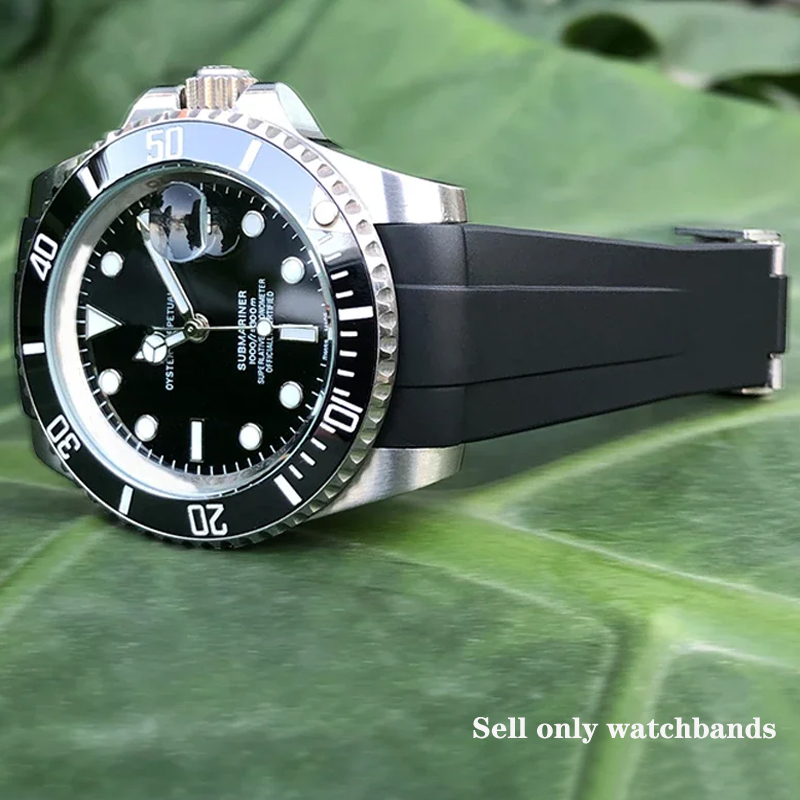 Luxury Watch Rolex - Bracelet de montre en silicone de