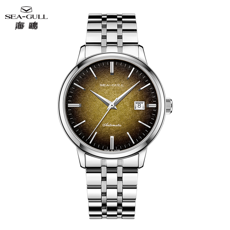 Guilloché Dial Watch - Seagull Bussiness série minimaliste montre pour