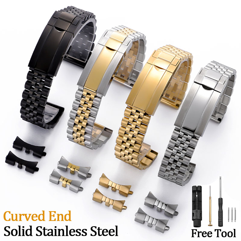 Luxury Watch Rolex - Bracelet de montre incurvé haut de