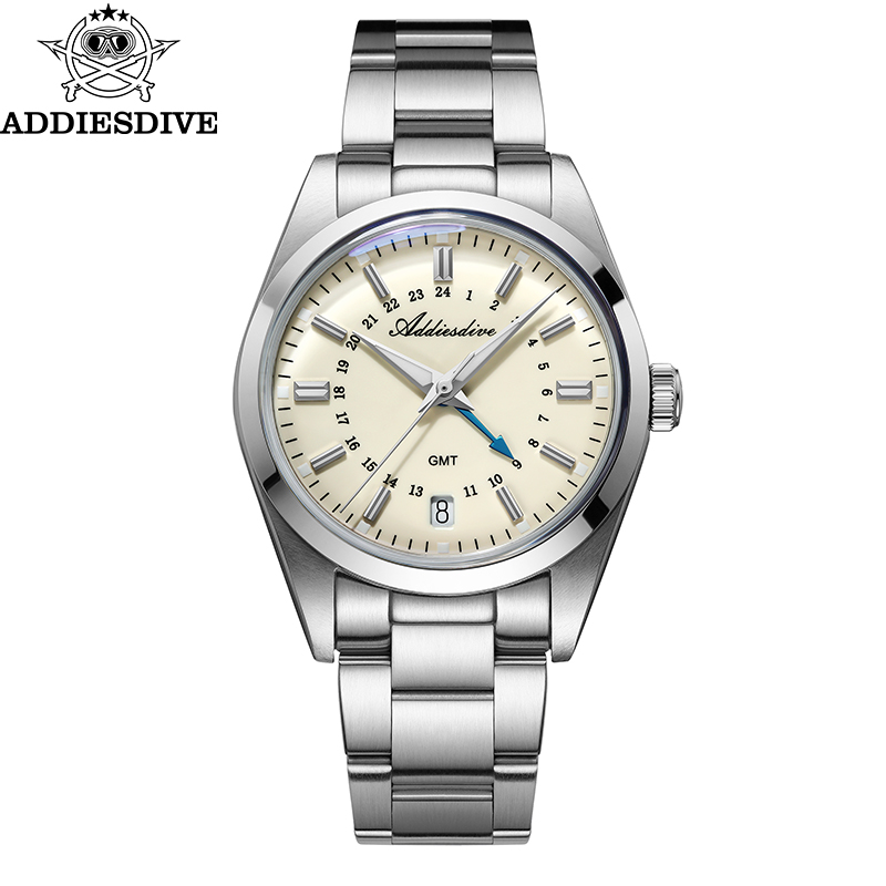 Luxury Watch Wallpaper - ADDIESDIVE marque chaude 36mm luxe GMT