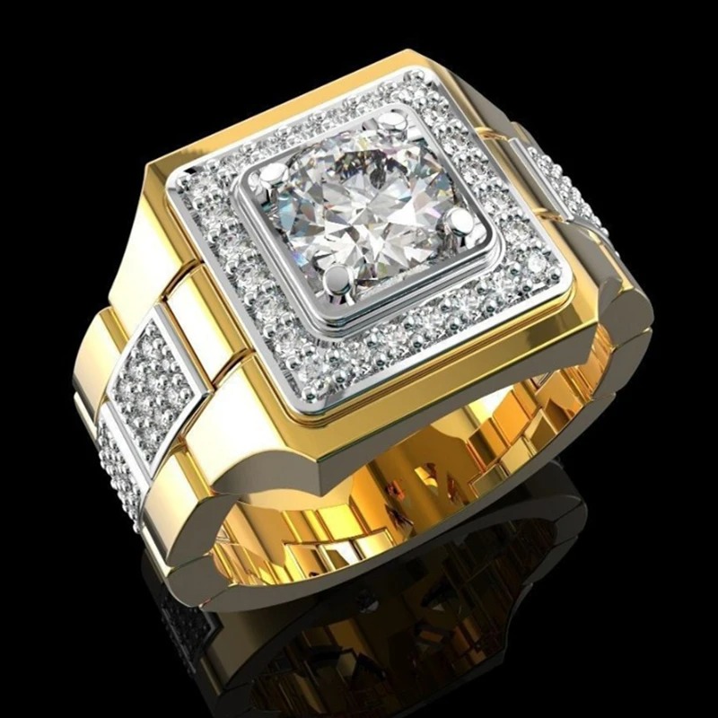 Luxury Watch Iceberg - Bagues luxueuses en cristal avec pierre