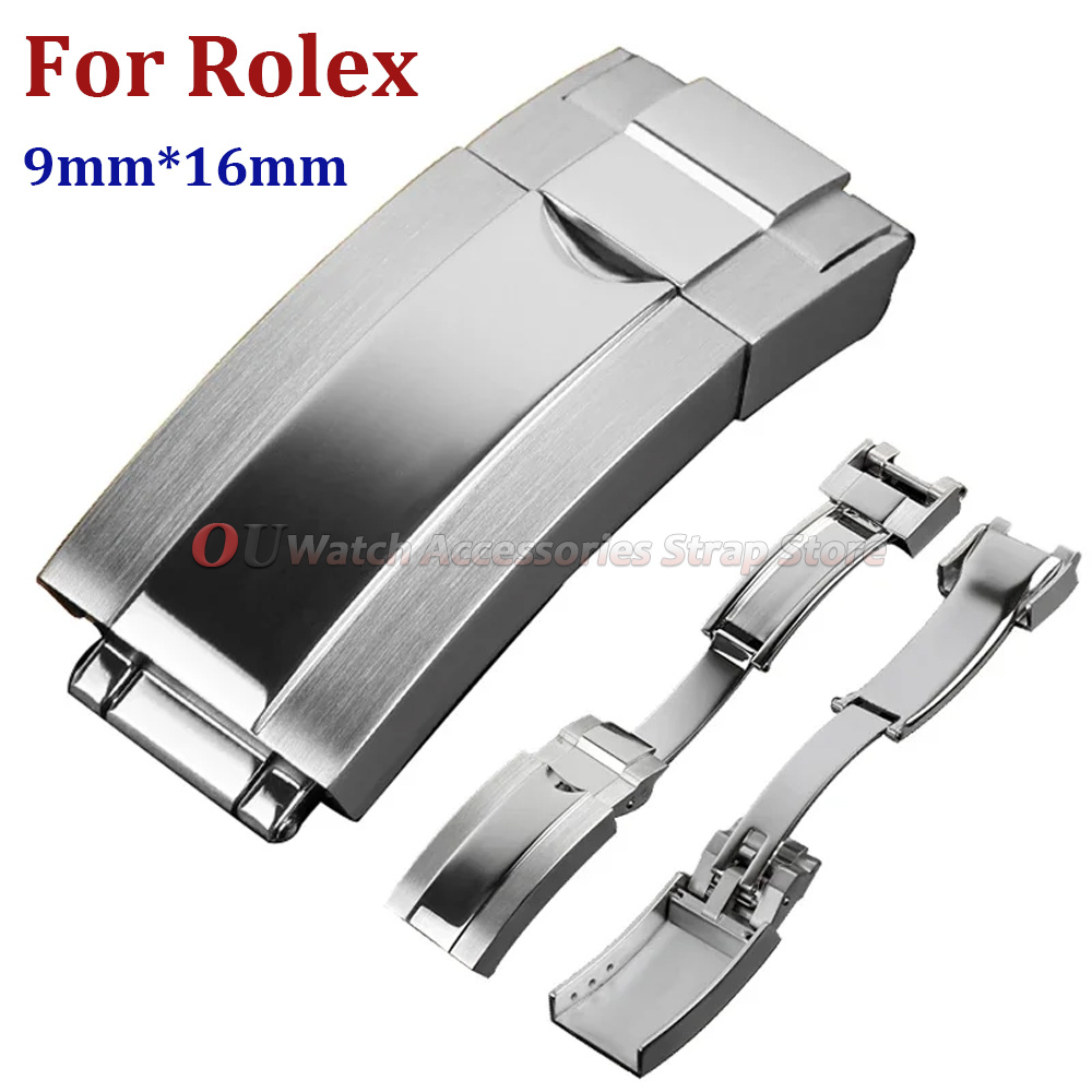 Luxury Watch Rolex - Fermoir déployant en acier inoxydable 9