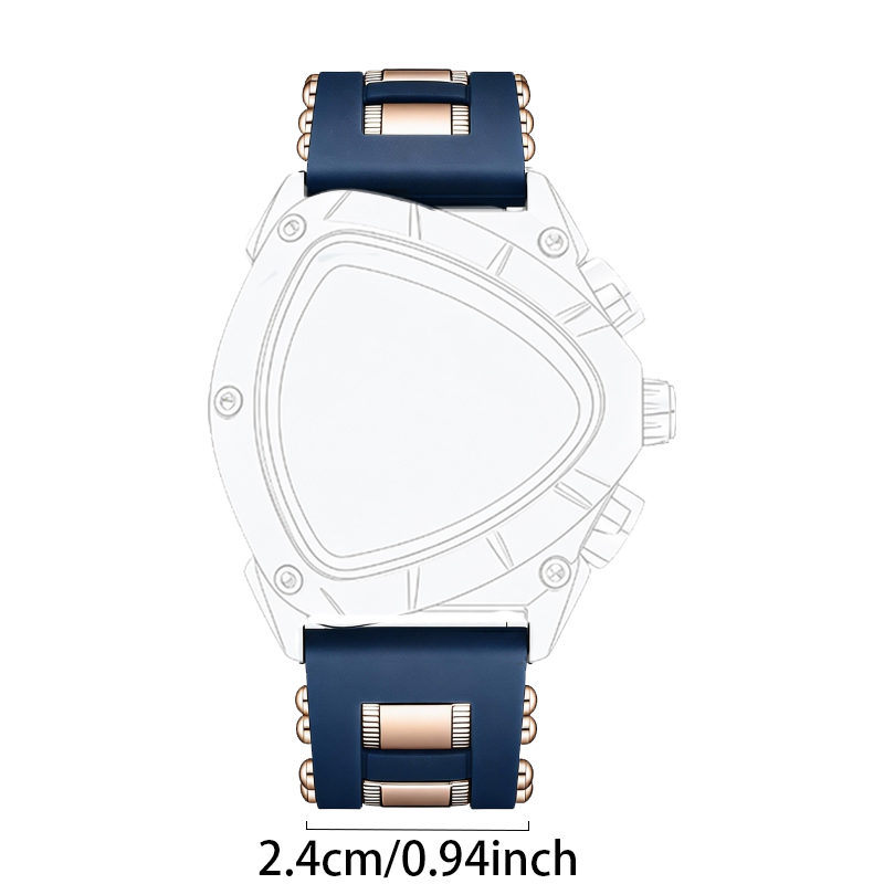 Watch Triangle Luxury - Montre pour homme LIGE, chronographe triangulaire,