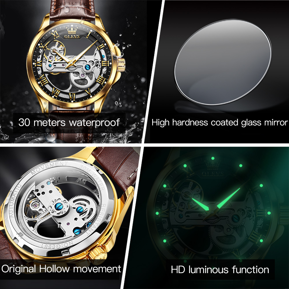 OLEVS Couple montres Original  - Luxury Watch Wallpaper avis et prix