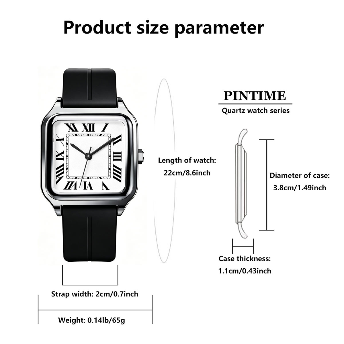 Montre de luxe carrée pour hom - Luxury Watch Arabic avis et prix