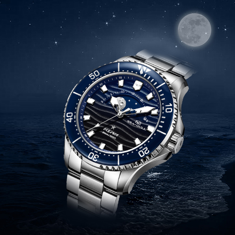 Montre de plongée pour hommes  - Guilloché Dial Watch avis et prix