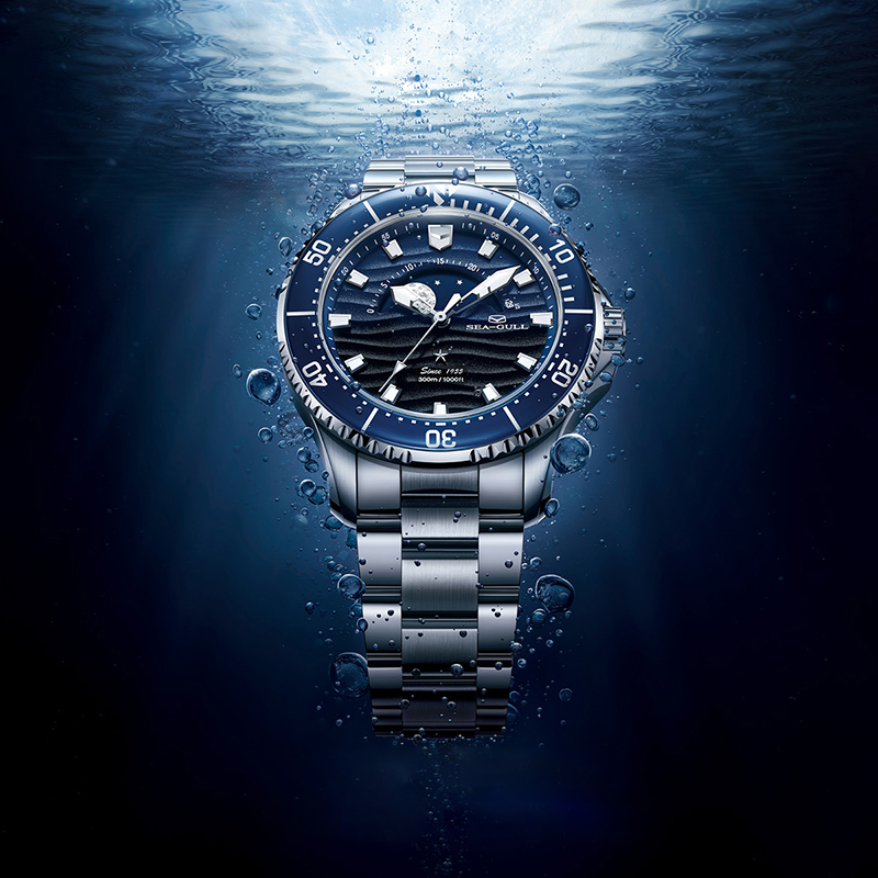 Montre de plongée pour hommes  - Guilloché Dial Watch avis et prix