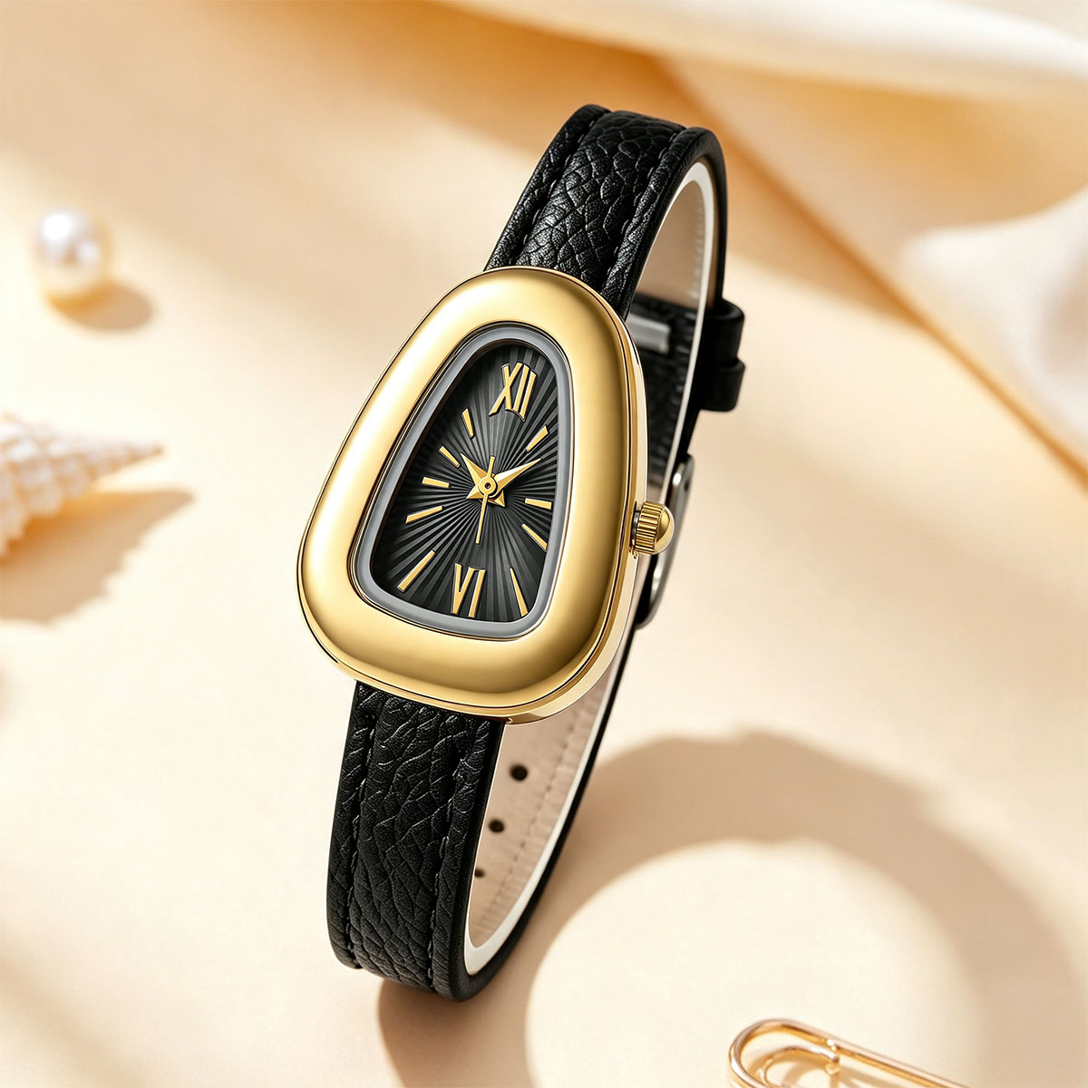 Montres en quartz ovales irrég - Watch Triangle Luxury avis et prix