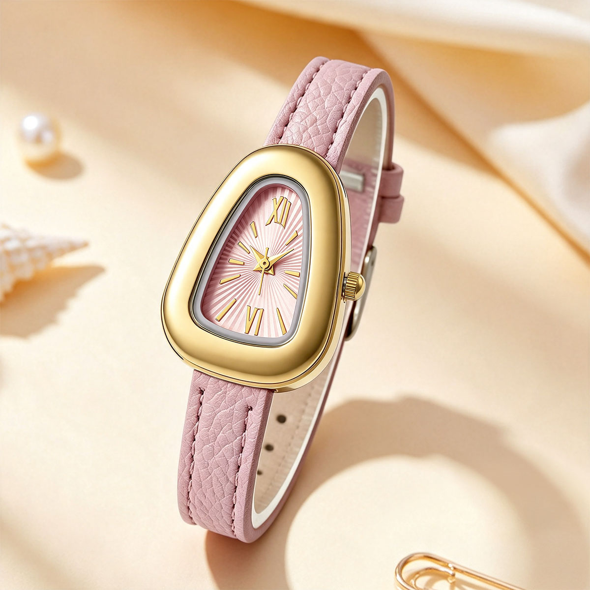 Montres en quartz ovales irrég - Watch Triangle Luxury avis et prix