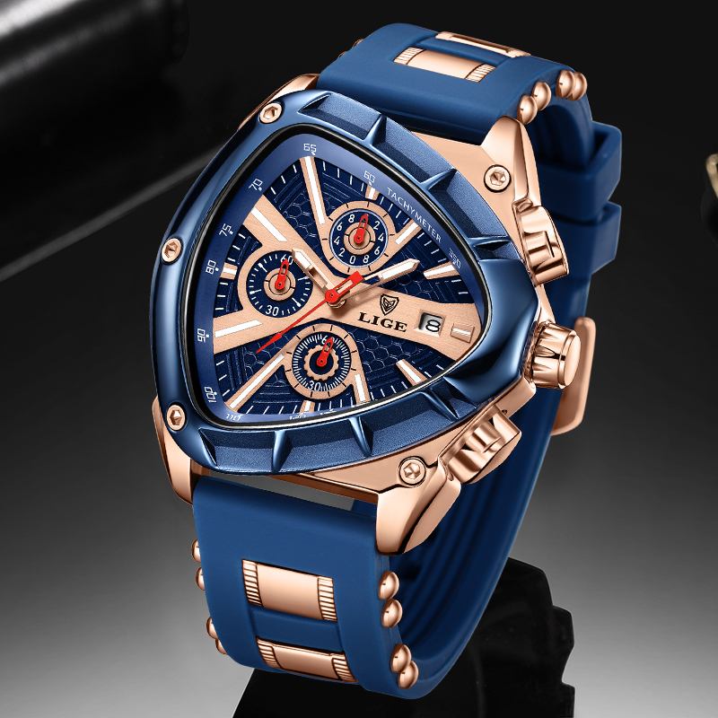 LIGE-Montre-bracelet militaire - Watch Triangle Luxury avis et prix