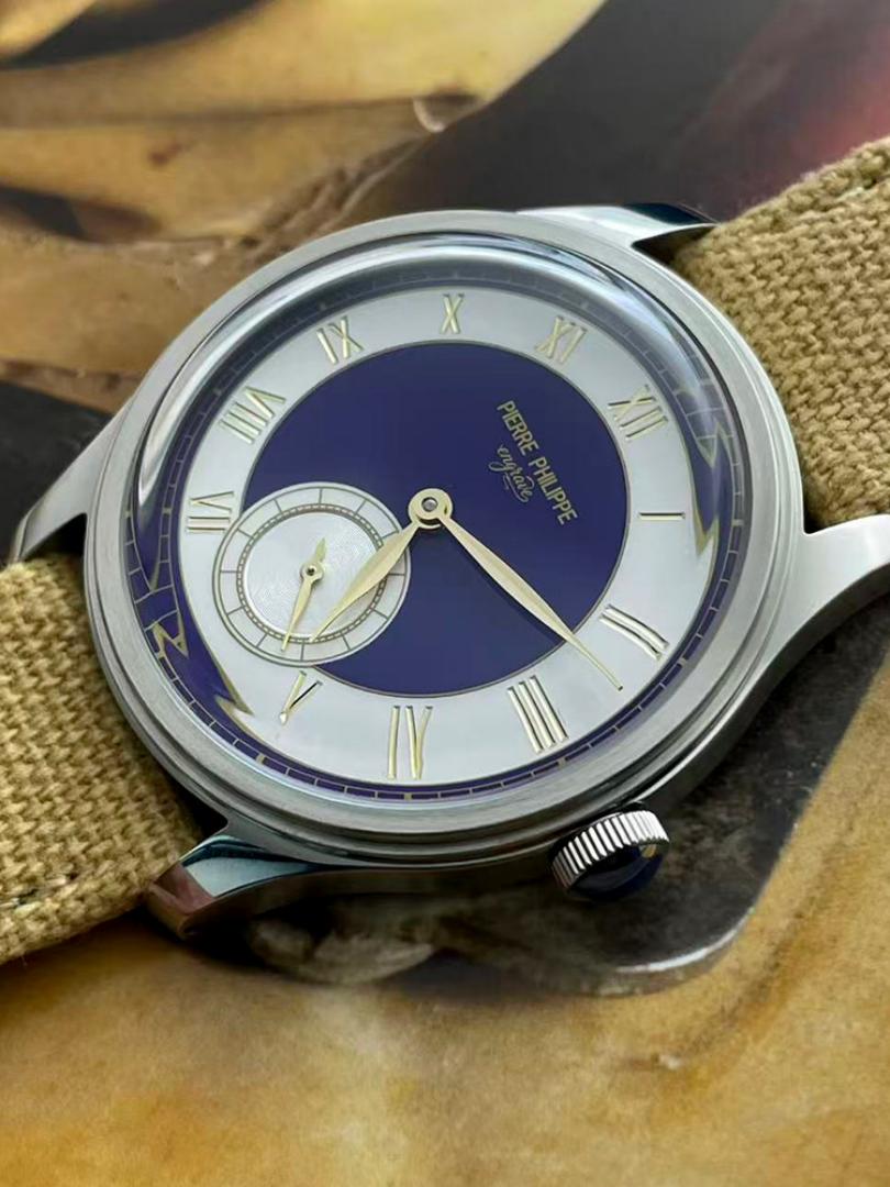 Montre mécanique vintage pour  - Guilloché Dial Watch avis et prix