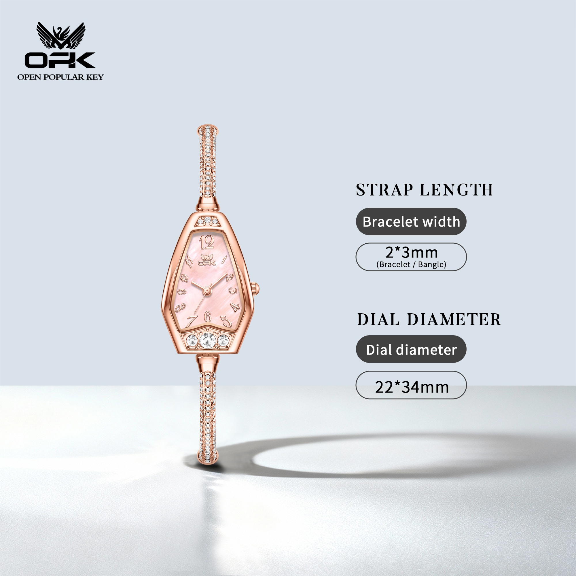 Montres OPK 6096 de marque ori - Watch Triangle Luxury avis et prix