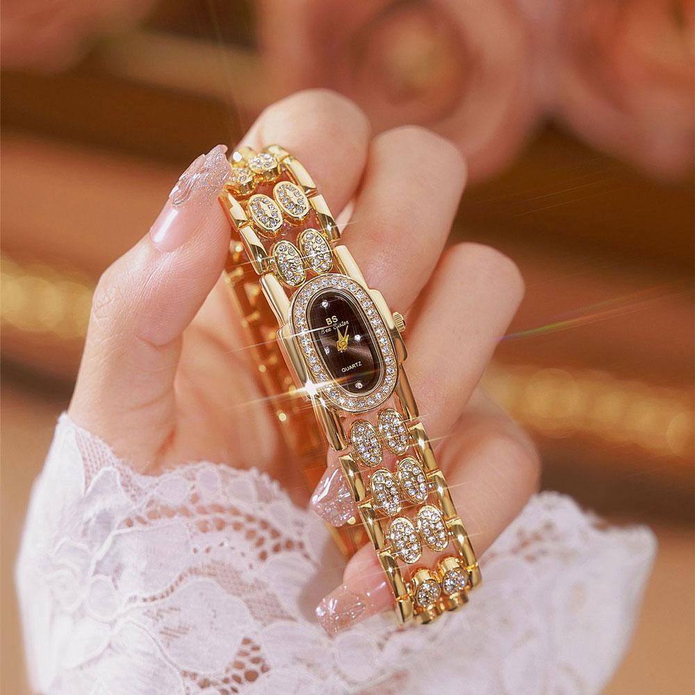 Montres de mode Bracelet en or - Luxury Watch Female avis et prix