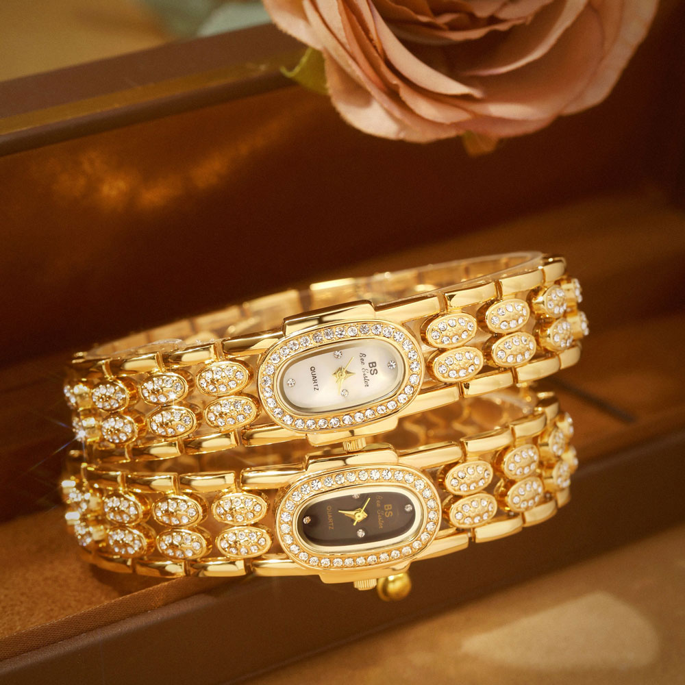 Montres de mode Bracelet en or - Luxury Watch Female avis et prix