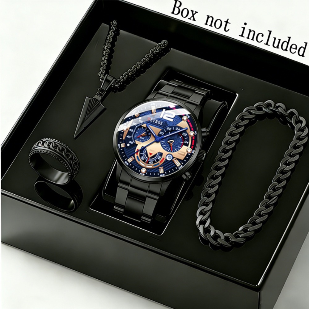 Ensemble de 4 pièces : montre  - Watch Triangle Luxury avis et prix