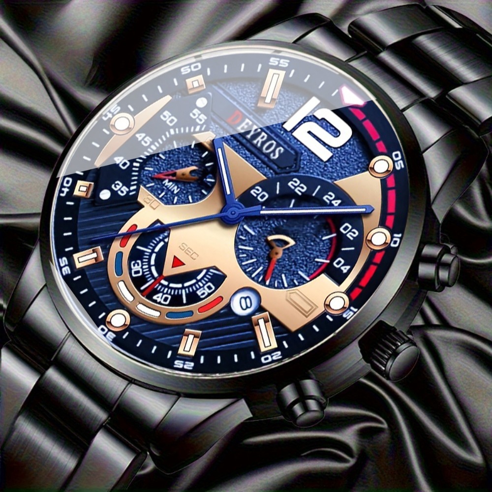 Ensemble de 4 pièces : montre  - Watch Triangle Luxury avis et prix