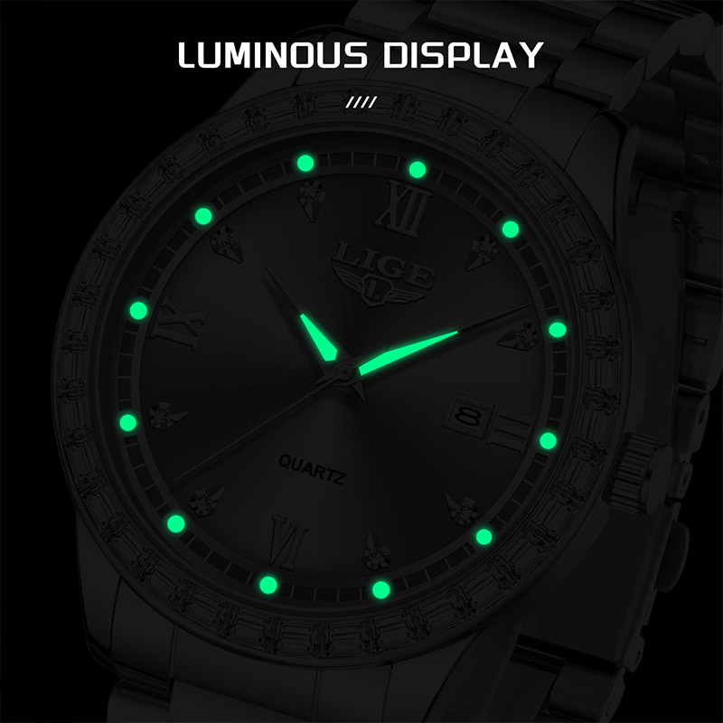 Montre-bracelet à quartz LIGE  - Luxury Watch Wallpaper avis et prix