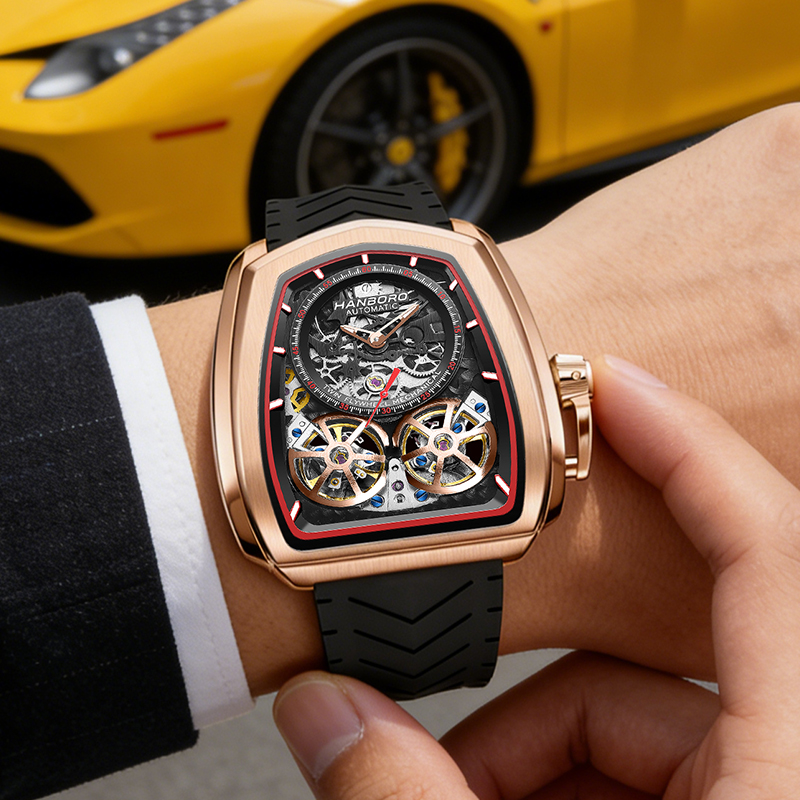 Montre Homme Double Tourbillon - Luxury Watch Arabic avis et prix