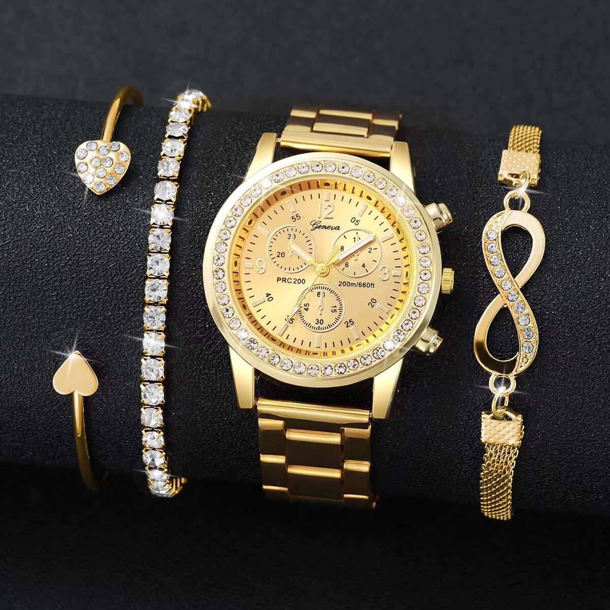 Ensemble de 4 montres de luxe  - Luxury Watch Female avis et prix