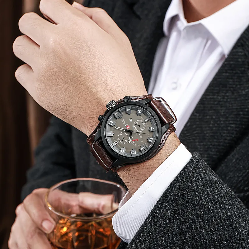 Montre à quartz pour homme ave - Luxury Watch Arabic avis et prix