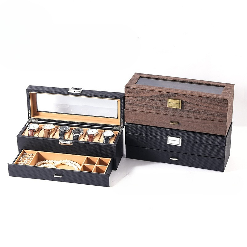 Boîte à bijoux en cuir rétro,  - Luxury Watch E Jewellery avis et prix