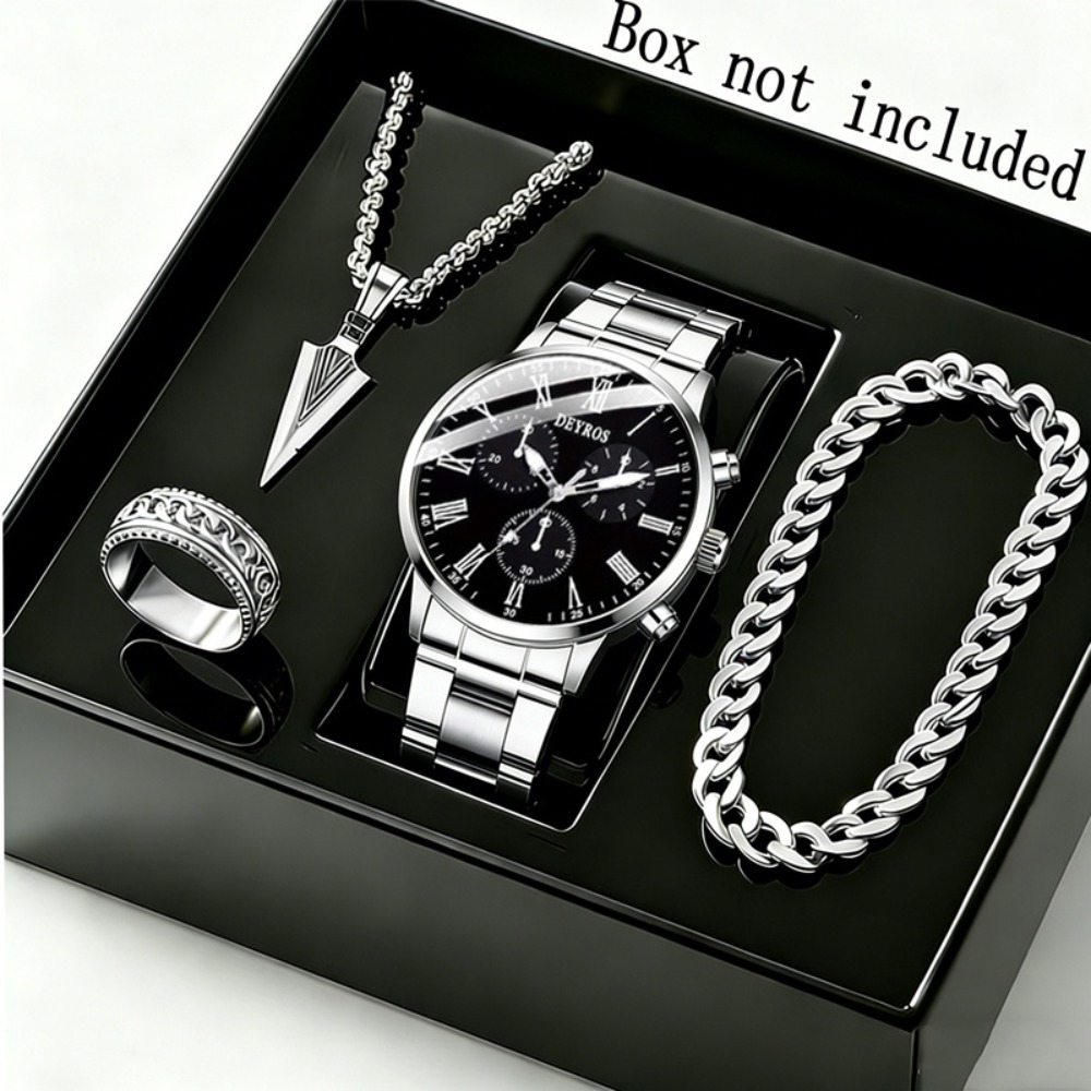 Ensemble de 4 pièces : montre  - Watch Triangle Luxury avis et prix