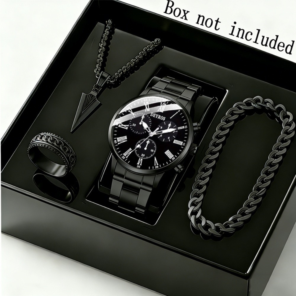 Ensemble de 4 pièces : montre  - Watch Triangle Luxury avis et prix