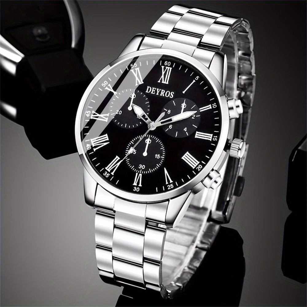 Ensemble de 4 pièces : montre  - Watch Triangle Luxury avis et prix
