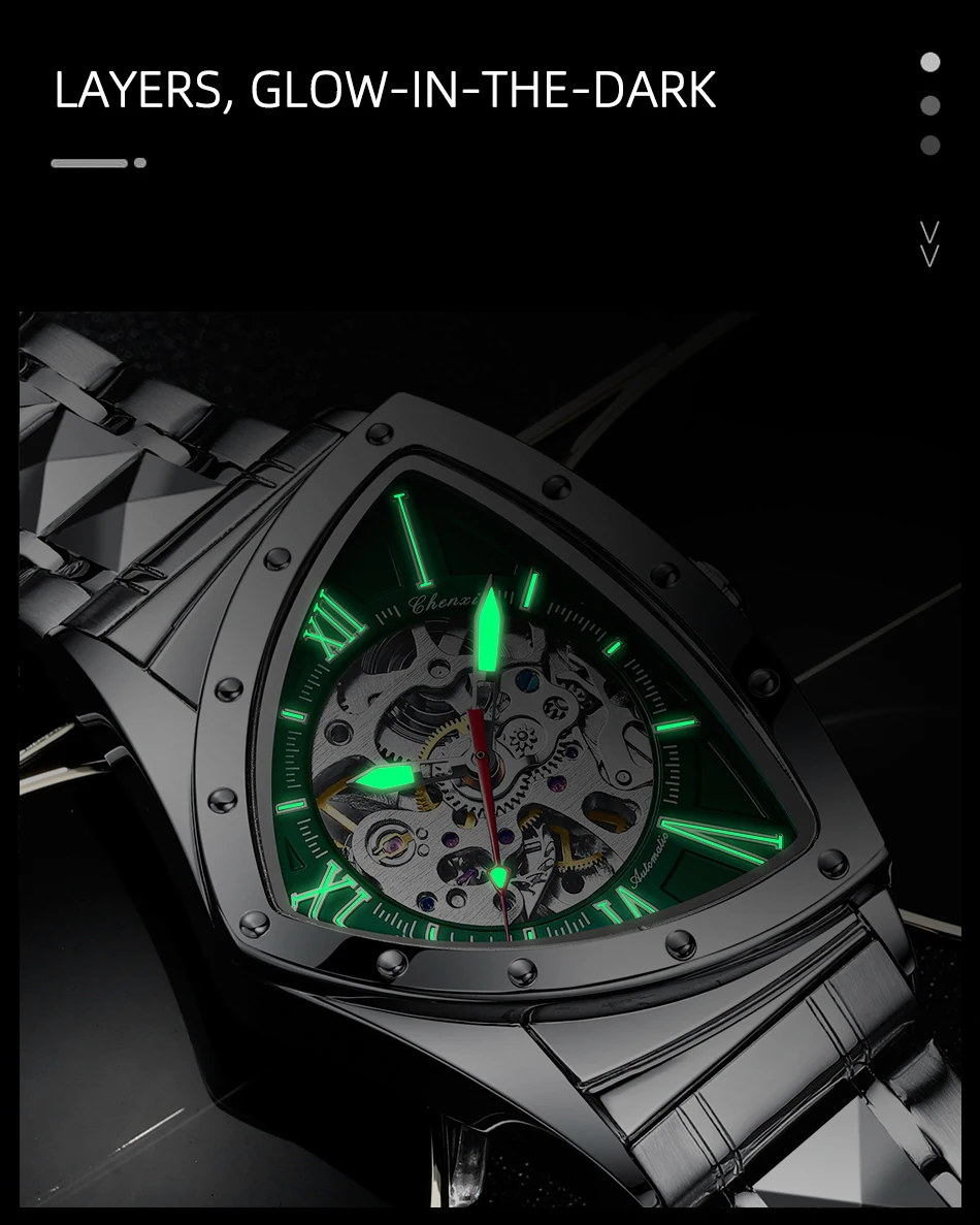 CHENXI – montre de luxe pour h - Watch Triangle Luxury avis et prix