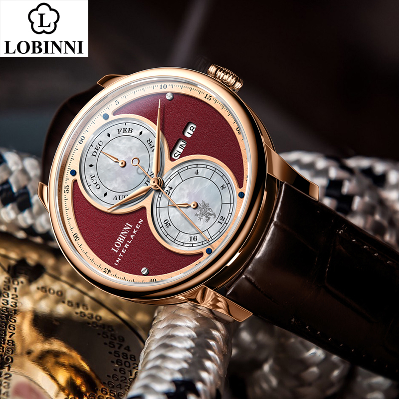 Montre mécanique automatique L - Guilloché Dial Watch avis et prix