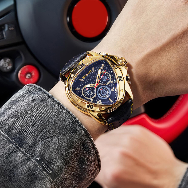 Montre Triangle Tendance Homme - Watch Triangle Luxury avis et prix