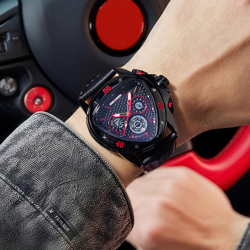 Montre Triangle Tendance Homme - Watch Triangle Luxury avis et prix
