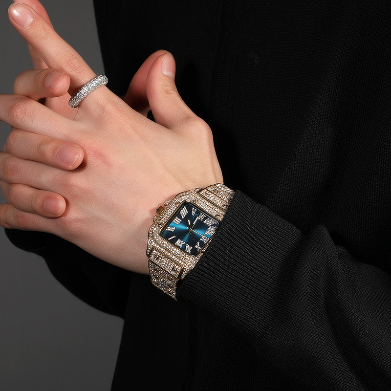 Hip Hop luxe Quartz poignet ét - Luxury Watch Iceberg avis et prix