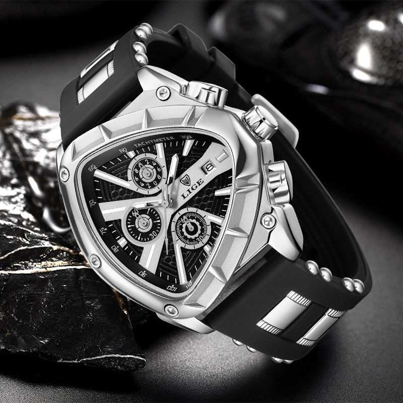 Montre pour homme LIGE, chrono - Watch Triangle Luxury avis et prix