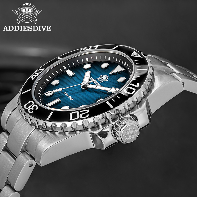 ADDIESDIVE montre à Quartz 211 - Guilloché Dial Watch avis et prix